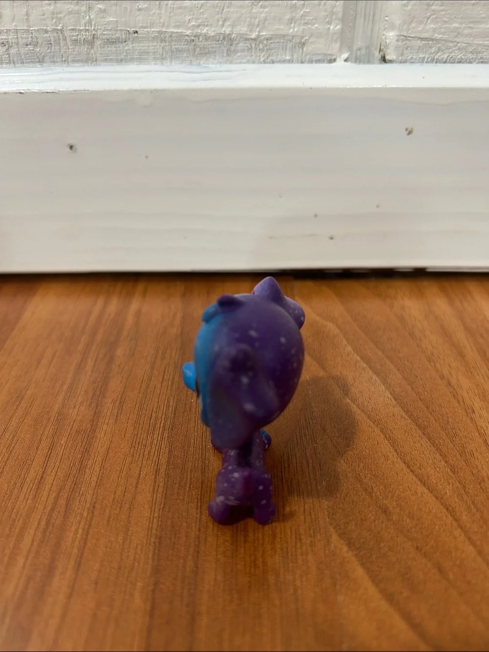 Littlest Pet Shop Purple & Blue Galaxy Dog Figurine